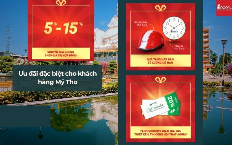 Ưu đãi "khủng" và chính sách hỗ trợ phí lắp đặt cửa nhôm kính Xingfa Mỹ Tho (nhập khẩu) cực hời