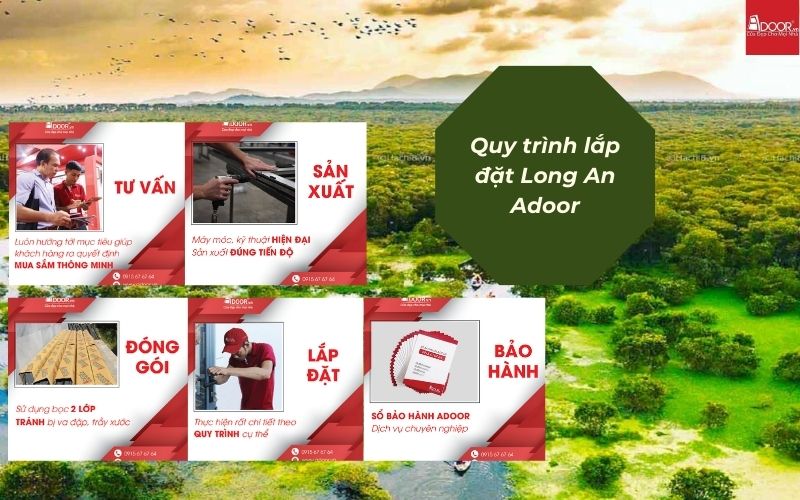 Quy trình cung ứng và cam kết chất lượng cửa nhôm kính Xingfa Long An (nhập khẩu)