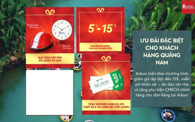 Đừng bỏ lỡ chương trình ưu đãi đặc biệt từ Adoor giúp bạn sở hữu cửa nhôm kính Xingfa Quảng Nam (nhập khẩu) với mức giá tốt nhất thị trường.