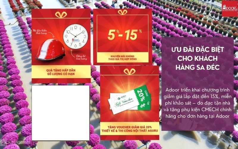 Ưu đãi hấp dẫn và chính sách hỗ trợ thi công cửa nhôm kính Xingfa Sa Đéc (nhập khẩu) cực "hời"