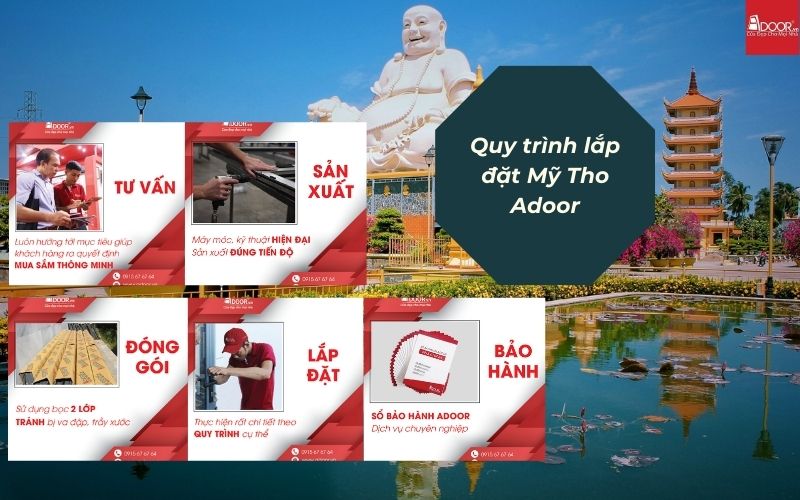 Quy trình sản xuất CNC và lắp đặt cửa nhôm kính Xingfa Mỹ Tho (nhập khẩu) đạt chuẩn quốc tế