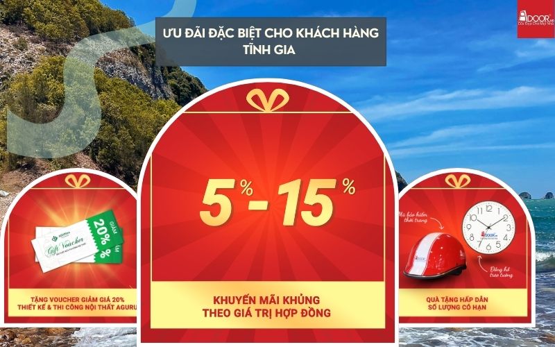 Đón lộc tân gia cùng Adoor với gói ưu đãi giảm giá sâu cho dòng cửa nhôm kính Xingfa Tĩnh Gia (nhập khẩu) ngay trong tháng này.