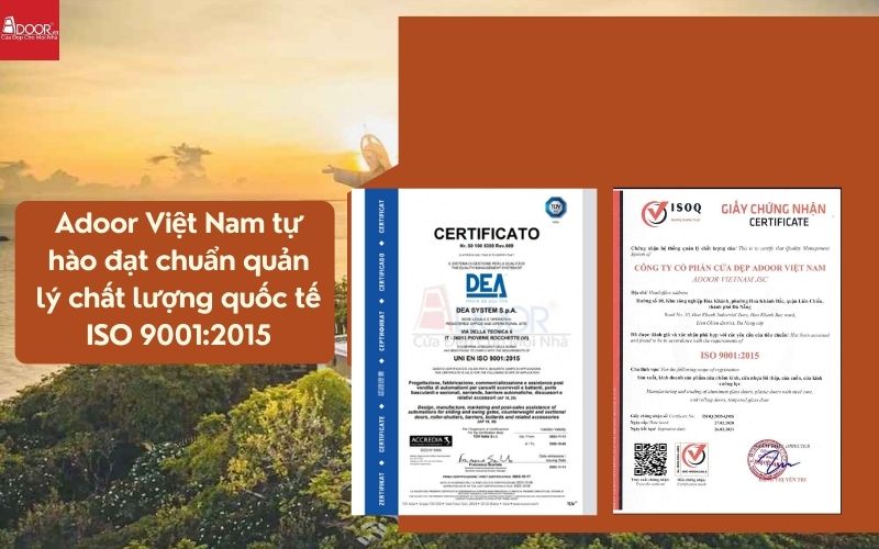 Chứng nhận & kiểm định quốc tế đảm bảo độ bền – cách âm – cách nhiệt