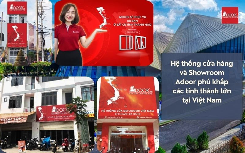 Hệ thống phân phối cửa nhôm kính Xingfa Bạc Liêu (nhập khẩu) phủ rộng toàn quốc