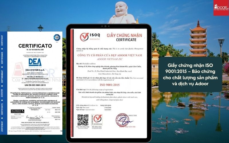 Chứng nhận quốc tế khẳng định chất lượng cửa nhôm Xingfa Mỹ Tho
