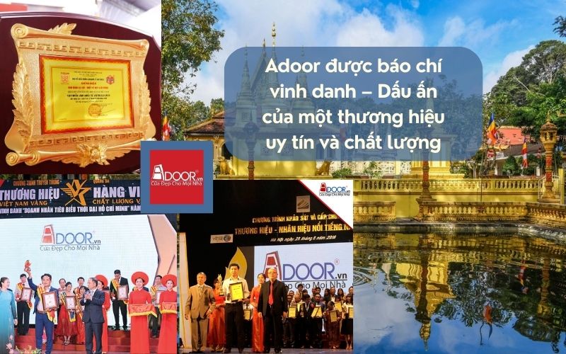 Giải thưởng danh giá khẳng định thương hiệu "vàng" trong ngành cửa