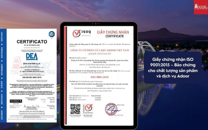 Chứng nhận và kiểm định quốc tế khẳng định chất lượng cửa nhôm Xingfa Đồng Hới