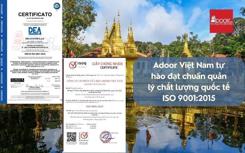 Chứng chỉ kiểm định quốc tế - Cam kết độ bền thách thức nắng gió miền Tây