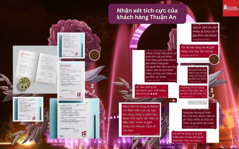Phản hồi tích cực từ khách hàng tại Thuận An – Bình Dương