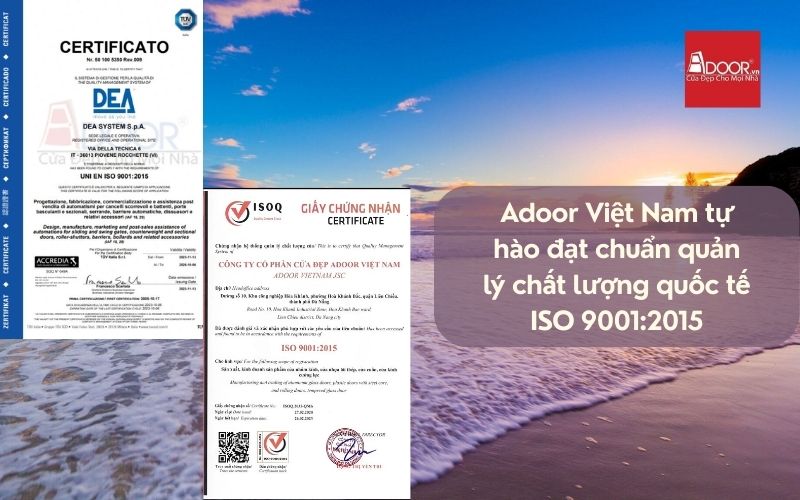 Chứng nhận quốc tế về độ bền và cách âm cho cửa nhôm Xingfa Sầm Sơn