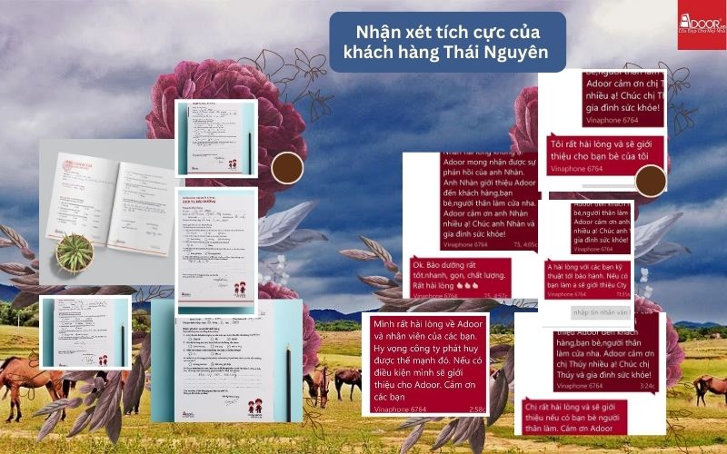 Phản hồi tích cực từ khách hàng Thái Nguyên