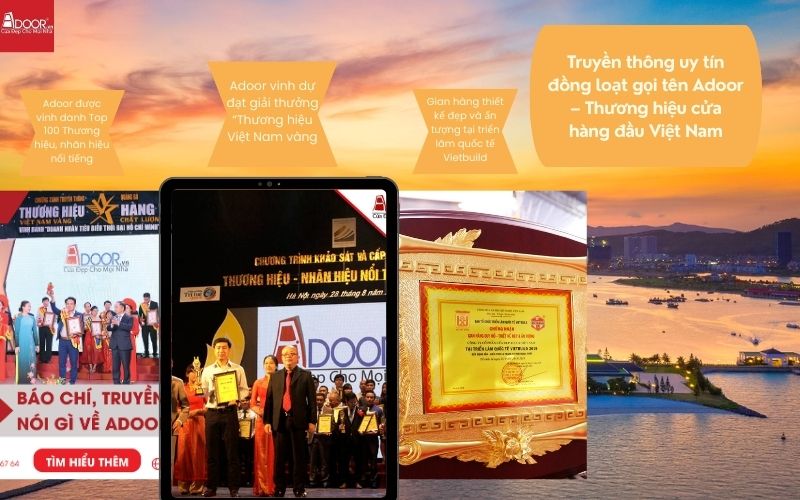 Sự vinh danh từ truyền thông và các giải thưởng "Thương hiệu Vàng"