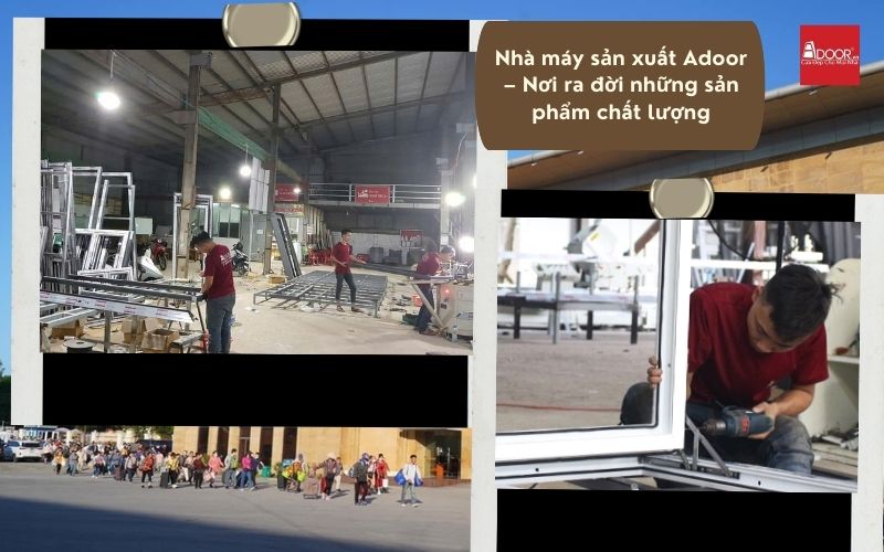 Cơ sở sản xuất cửa nhôm Xingfa Móng Cái hiện đại – chuẩn quốc tế