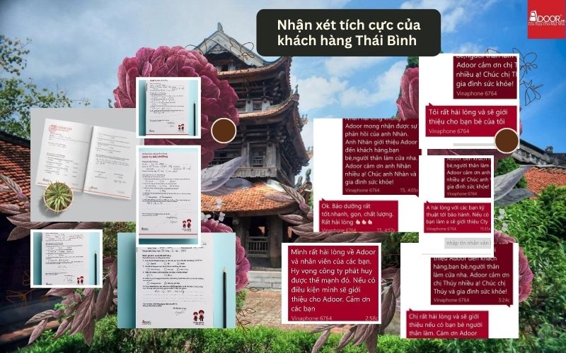 "Cửa vận hành rất êm và kín khít tuyệt đối" là chia sẻ của khách hàng sau khi tin dùng cửa nhôm kính Xingfa Thái Bình (nhập khẩu) từ Adoor.