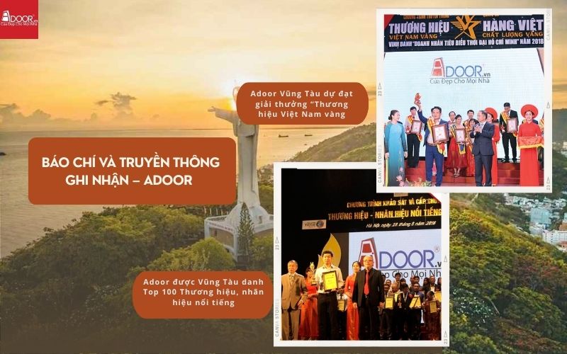 Báo chí và truyền thông ghi nhận – Adoor 