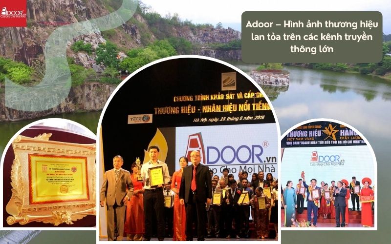 Adoor được truyền thông đánh giá là thương hiệu dẫn đầu trong thi công cửa nhôm kính Xingfa tại Việt Nam