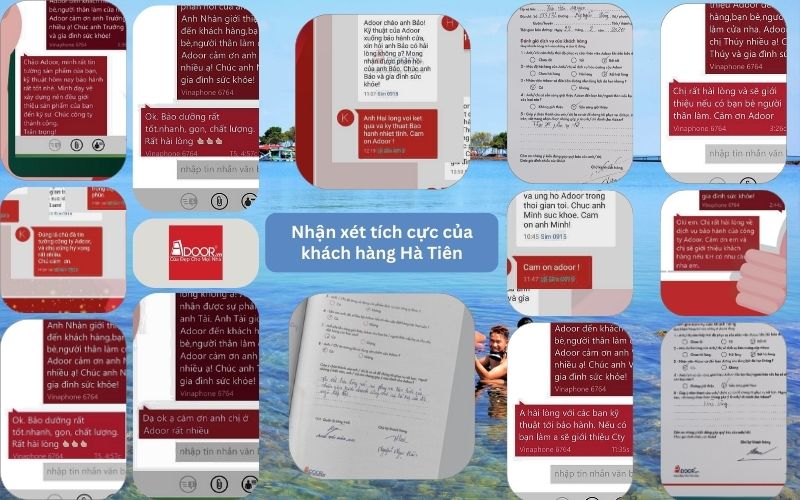 "Cửa vận hành êm và không hề bị rỉ sét dù ở gần biển" là đánh giá từ khách hàng địa phương dành cho cửa nhôm kính Xingfa Hà Tiên (nhập khẩu) của Adoor.