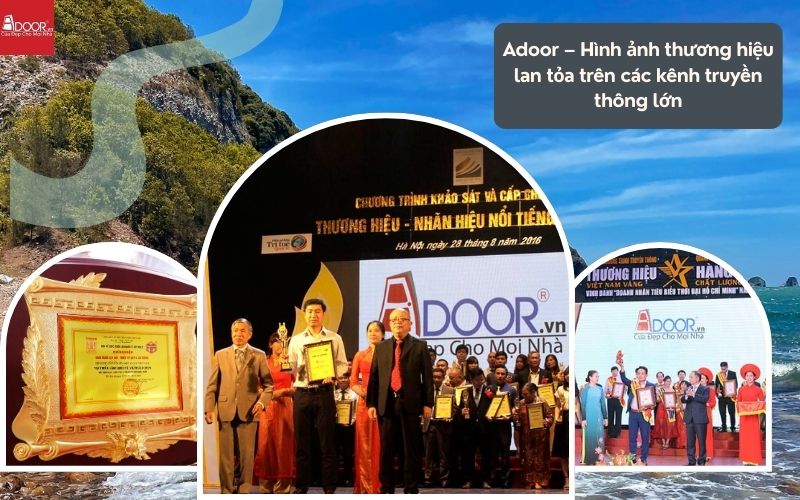 Tự hào nhận nhiều giải thưởng lớn, Adoor khẳng định uy tín dẫn đầu trong lĩnh vực cung cấp cửa nhôm kính Xingfa Tĩnh Gia (nhập khẩu) chính hãng.