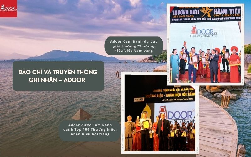 Được vinh danh trên nhiều trang báo lớn, Adoor khẳng định uy tín vượt trội trong việc cung cấp dòng cửa nhôm kính Xingfa Cam Ranh (nhập khẩu) chính hãng.