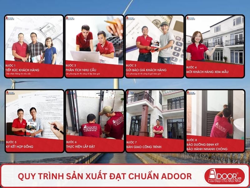 Cơ sở sản xuất của Adoor phục vụ khách hàng tại Bạc Liêu