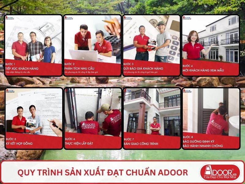 Cơ sở sản xuất của Adoor phục vụ khách hàng tại Biên Hòa