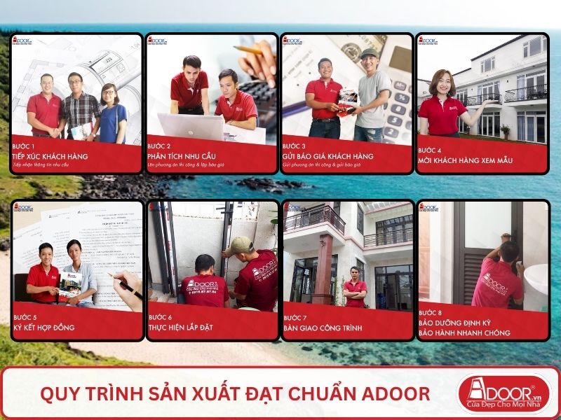 Cơ sở sản xuất của Adoor phục vụ khách hàng tại Bình Thuận