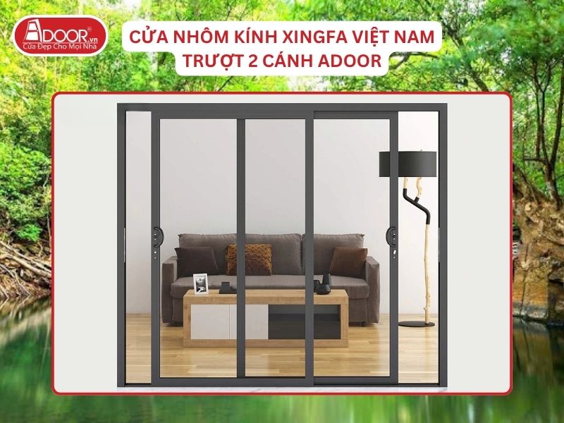 Cửa Mở Trượt 2 Cánh Nhôm Kính Xingfa Tại Đồng Xoài Hệ Việt Nam Adoor Cửa Mở Trượt 2 Cánh Nhôm Kính Xingfa Tại Đồng Xoài Hệ Việt Nam Adoor