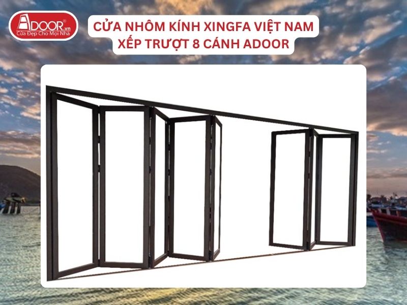 Cửa Mở Xếp Trượt 8 Cánh Nhôm Kính Xingfa Tại Ninh Thuận Hệ Việt Nam Adoor Cửa Mở Xếp Trượt 8 Cánh Nhôm Kính Xingfa Tại Ninh Thuận Hệ Việt Nam Adoor
