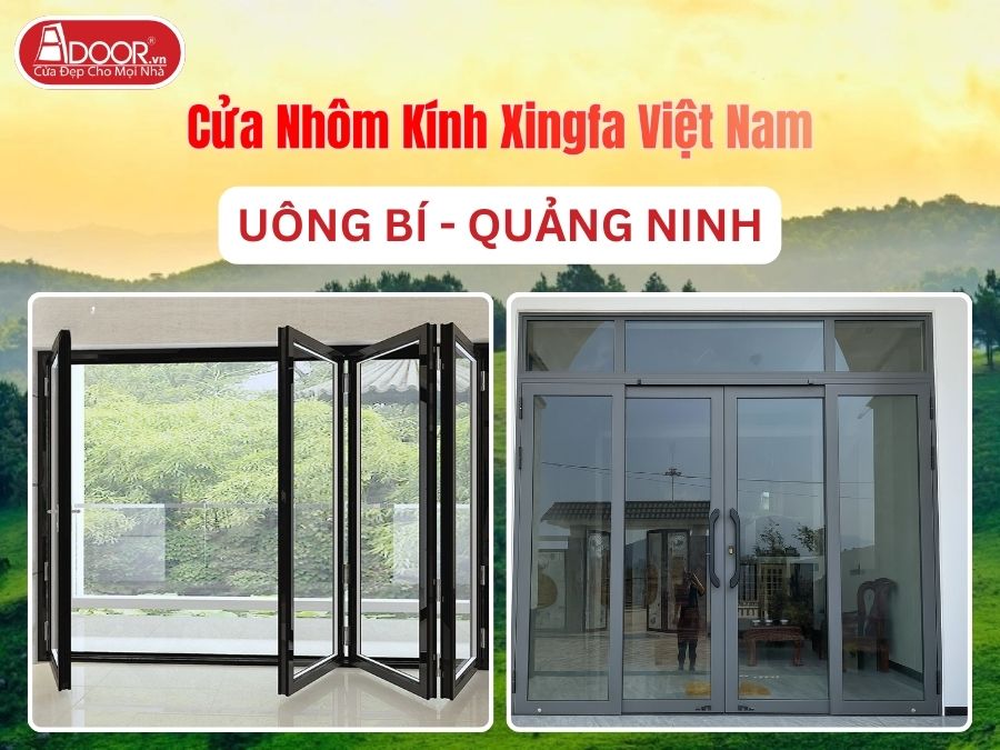 Cửa Nhôm Kính Xingfa Tại Uông Bí Hệ Việt Nam Adoor Cửa Nhôm Kính Xingfa Tại Uông Bí Hệ Việt Nam Adoor