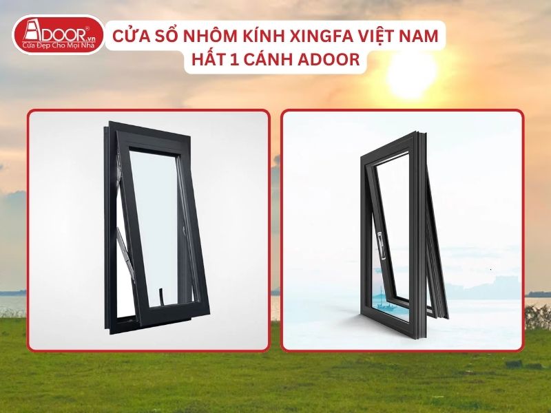 Cửa Sổ Mở Hất 1 Cánh Nhôm Kính Xingfa Tại Tân Uyên Hệ Việt Nam Adoor Cửa Sổ Mở Hất 1 Cánh Nhôm Kính Xingfa Tại Tân Uyên Hệ Việt Nam Adoor