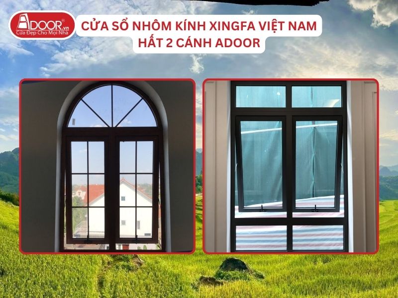 Cửa Sổ Mở Hất 2 Cánh Nhôm Kính Xingfa Tại Thanh Hóa Hệ Việt Nam Adoor Cửa Sổ Mở Hất 2 Cánh Nhôm Kính Xingfa Tại Thanh Hóa Hệ Việt Nam Adoor