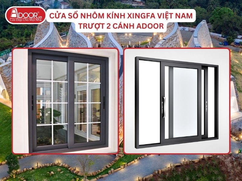 Cửa Sổ Mở Trượt 2 Cánh Nhôm Kính Xingfa Tại Buôn Ma Thuột Hệ Việt Nam Adoor Cửa Sổ Mở Trượt 2 Cánh Nhôm Kính Xingfa Tại Buôn Ma Thuột Hệ Việt Nam Adoor