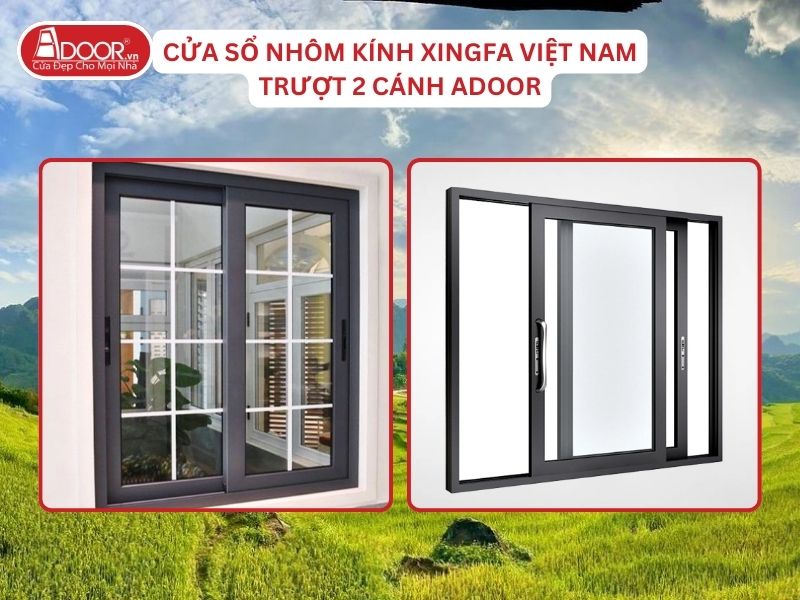 Cửa Sổ Mở Trượt 2 Cánh Nhôm Kính Xingfa Tại Thanh Hóa Hệ Việt Nam Adoor Cửa Sổ Mở Trượt 2 Cánh Nhôm Kính Xingfa Tại Thanh Hóa Hệ Việt Nam Adoor