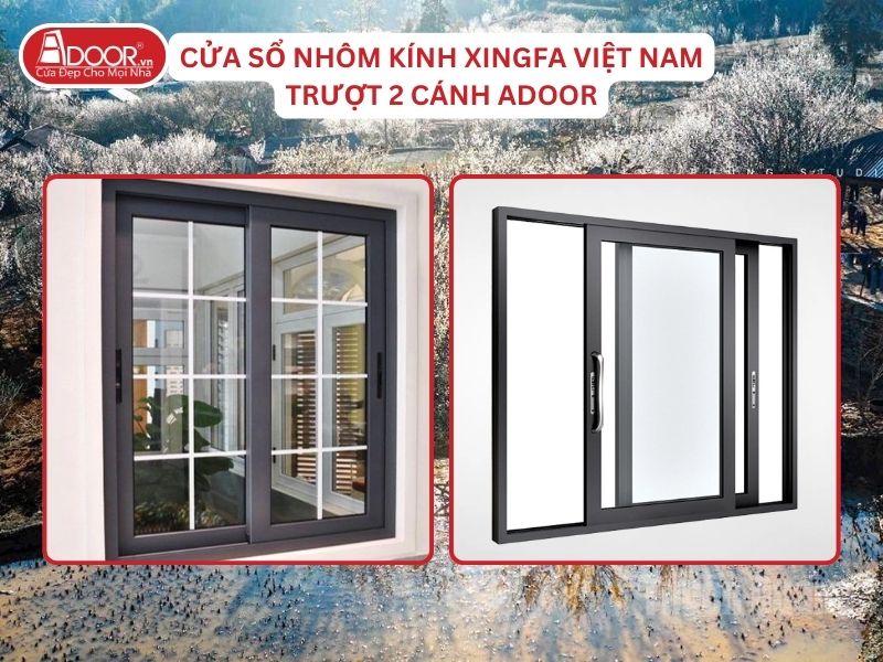 Cửa Sổ Mở Trượt 2 Cánh Nhôm Kính Xingfa Tại Tuyên Quang Hệ Việt Nam Adoor Cửa Sổ Mở Trượt 2 Cánh Nhôm Kính Xingfa Tại Tuyên Quang Hệ Việt Nam Adoor
