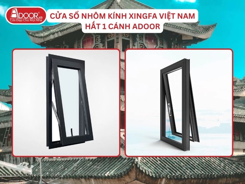 Cửa Sổ Mở Hất 1 Cánh Adoor Nhôm Kính Xingfa Tại Châu Đốc Nhôm Việt Nam Cửa Sổ Mở Hất 1 Cánh Adoor Nhôm Kính Xingfa Tại Châu Đốc Nhôm Việt Nam
