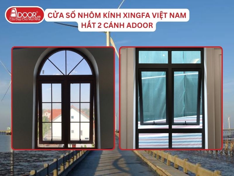 Cửa Sổ Mở Hất 2 Cánh Adoor Nhôm Kính Xingfa Tại Bạc Liêu Nhôm Việt Nam Cửa Sổ Mở Hất 2 Cánh Adoor Nhôm Kính Xingfa Tại Bạc Liêu Nhôm Việt Nam