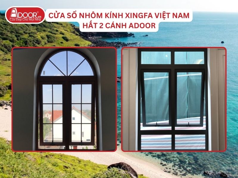 Cửa Sổ Mở Hất 2 Cánh Adoor Nhôm Kính Xingfa Tại Bình Thuận Nhôm Việt Nam Cửa Sổ Mở Hất 2 Cánh Adoor Nhôm Kính Xingfa Tại Bình Thuận Nhôm Việt Nam