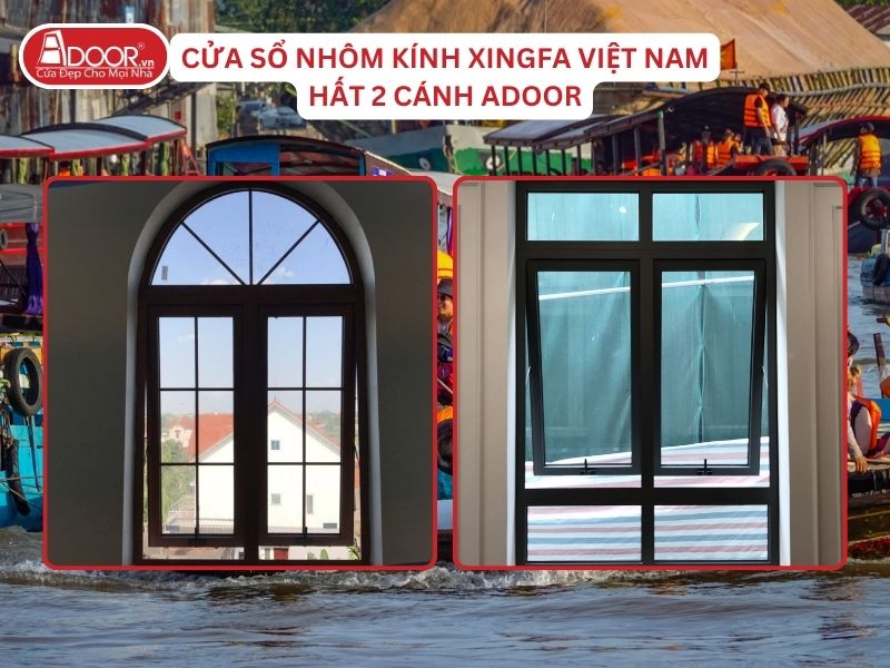 Cửa Sổ Mở Hất 2 Cánh Adoor Nhôm Kính Xingfa Tại Long Xuyên Nhôm Việt Nam Cửa Sổ Mở Hất 2 Cánh Adoor Nhôm Kính Xingfa Tại Long Xuyên Nhôm Việt Nam
