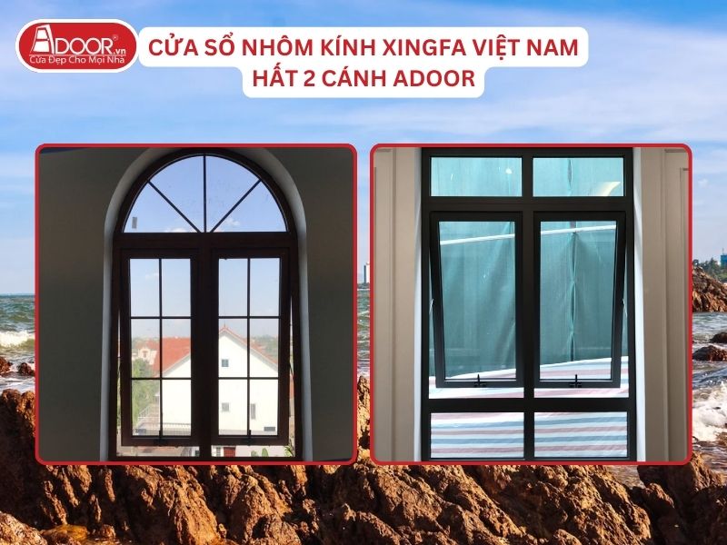 Cửa Sổ Mở Hất 2 Cánh Adoor Nhôm Kính Xingfa Tại Vinh Nhôm Việt Nam Cửa Sổ Mở Hất 2 Cánh Adoor Nhôm Kính Xingfa Tại Vinh Nhôm Việt Nam