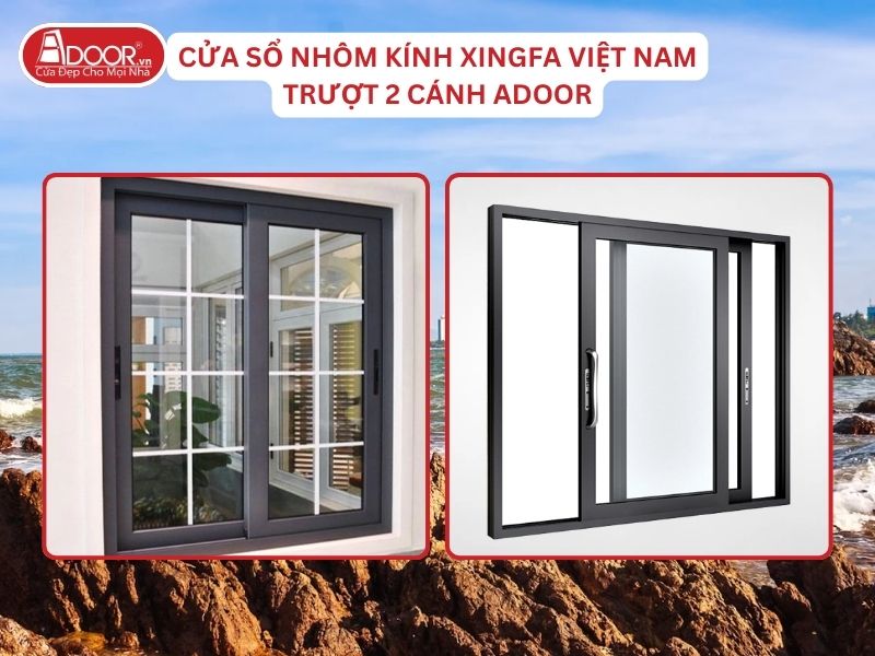 Cửa Sổ Mở Trượt 2 Cánh Adoor Nhôm Kính Xingfa Tại Vinh Nhôm Việt Nam Cửa Sổ Mở Trượt 2 Cánh Adoor Nhôm Kính Xingfa Tại Vinh Nhôm Việt Nam