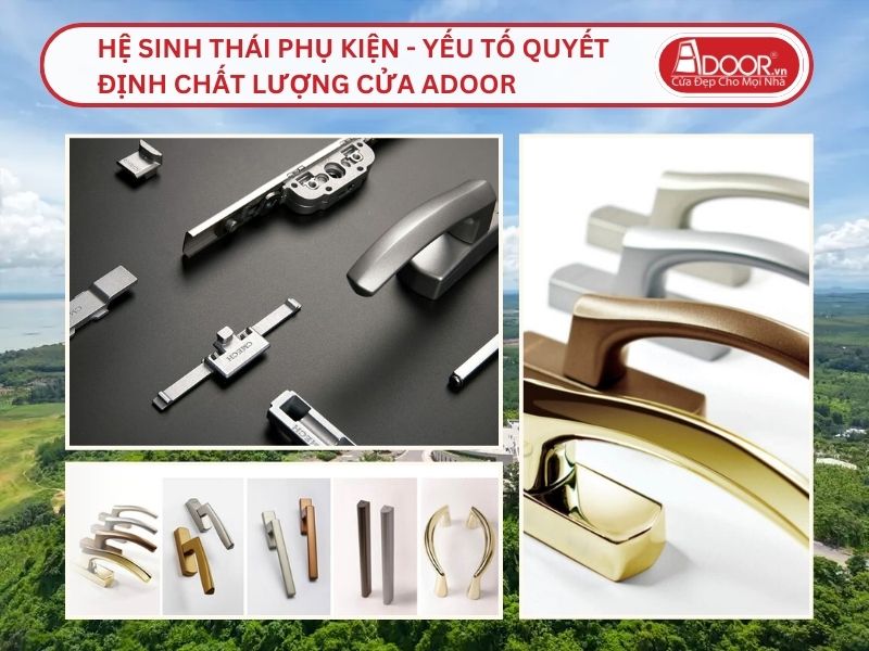 Hệ Sinh Thái Phụ Kiện - Yếu Tố Quyết Định Chất Lượng Cửa Adoor Tại Biên Hòa