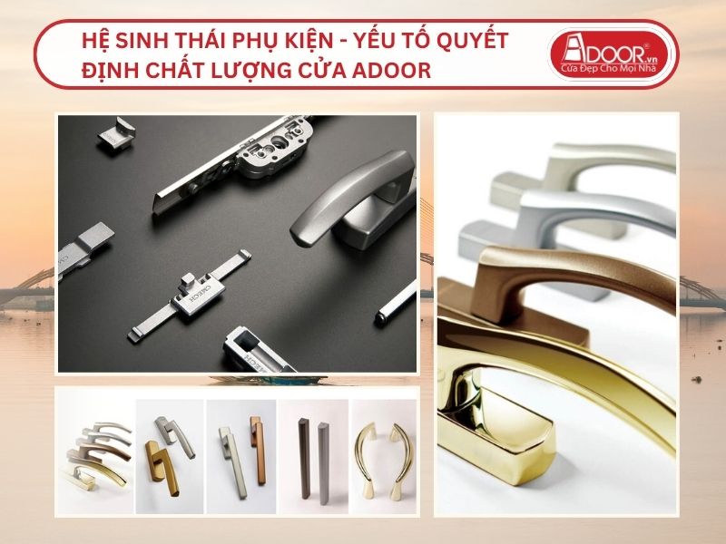 Hệ Sinh Thái Phụ Kiện - Yếu Tố Quyết Định Chất Lượng Cửa Adoor Tại Đà Nẵng