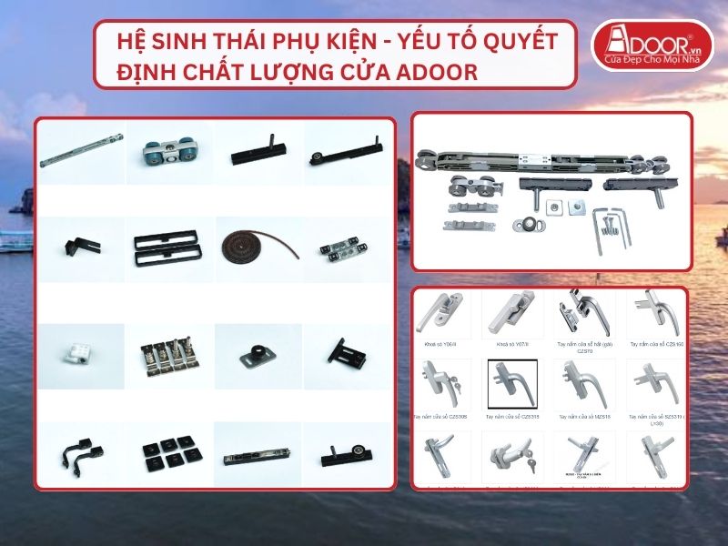 Hệ Sinh Thái Phụ Kiện - Yếu Tố Quyết Định Chất Lượng Cửa Adoor Tại Hà Tiên