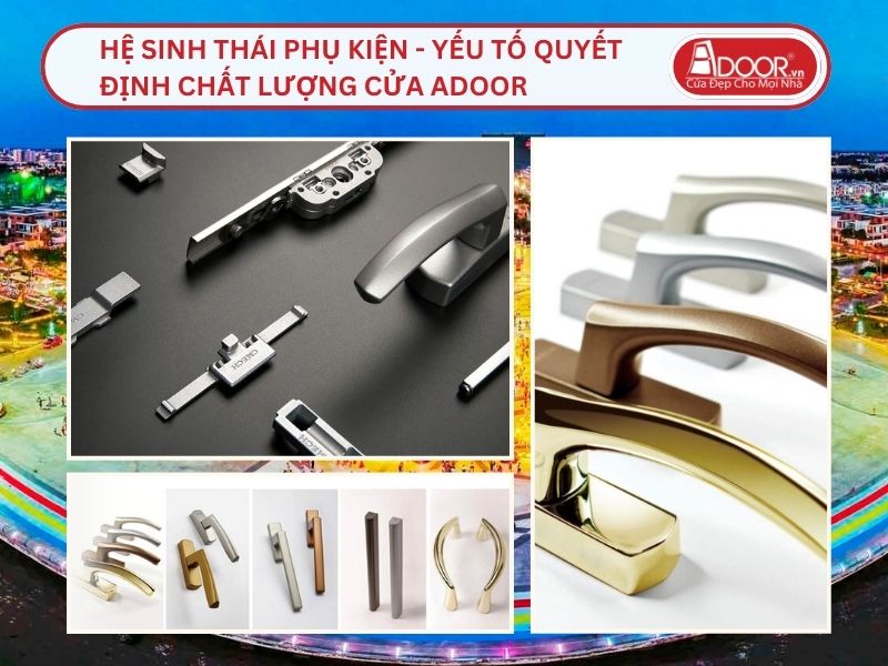Hệ Sinh Thái Phụ Kiện - Yếu Tố Quyết Định Chất Lượng Cửa Adoor Tại Kiên Giang