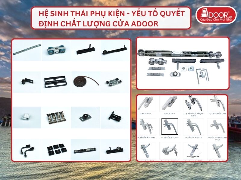 Hệ Sinh Thái Phụ Kiện - Yếu Tố Quyết Định Chất Lượng Cửa Adoor Tại Ninh Thuận