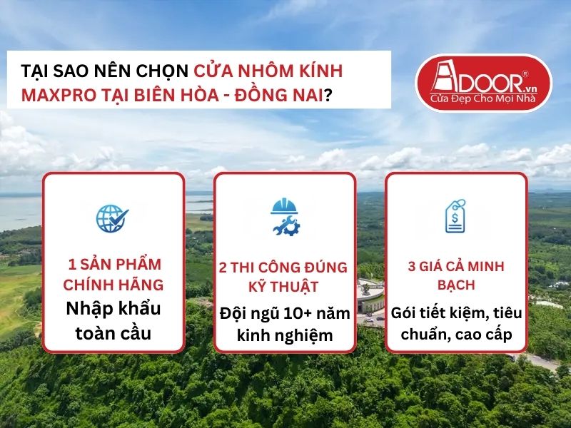 Lợi thế vượt trội của Adoor mang lại cho khách hàng Biên Hòa