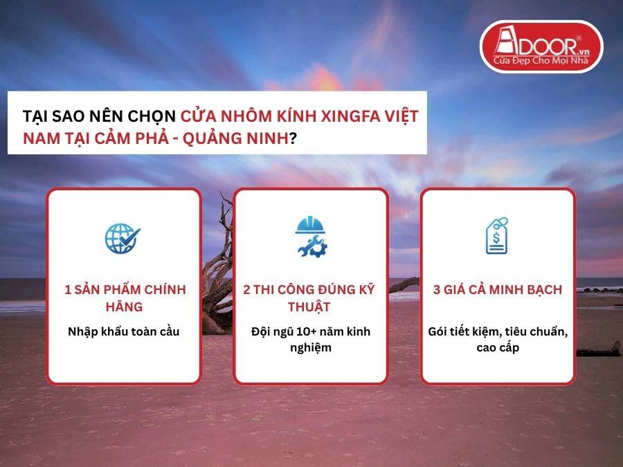 Lợi thế vượt trội của Adoor mang lại cho khách hàng Cẩm Phả