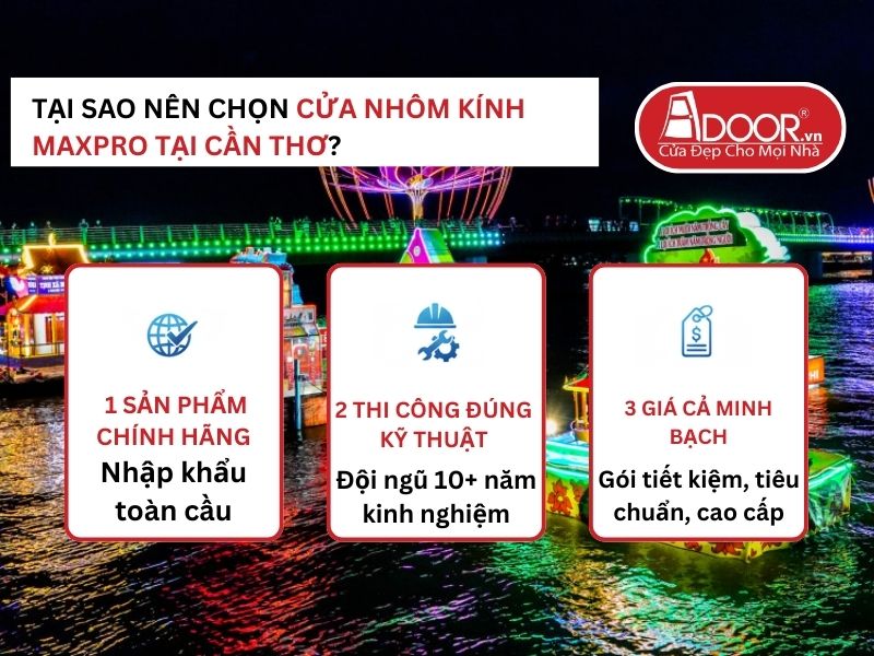 Lợi thế vượt trội của Adoor mang lại cho khách hàng Cần Thơ