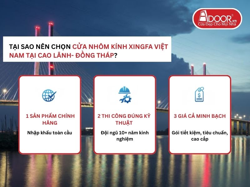 Lợi thế vượt trội của Adoor mang lại cho khách hàng Cao Lãnh