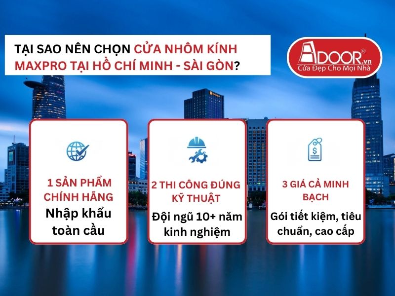 Lợi thế vượt trội của Adoor mang lại cho khách hàng Hồ Chí Minh